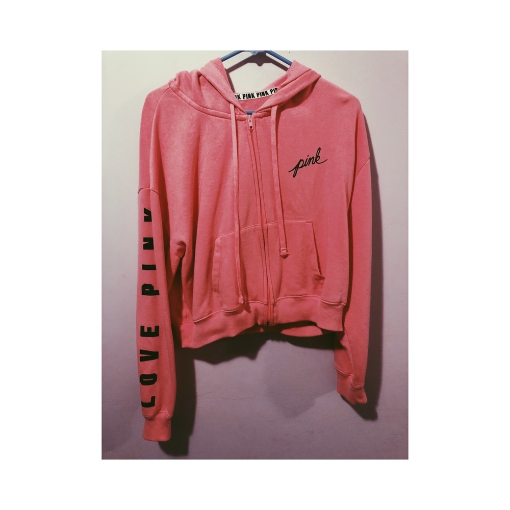 Victoria’s Secret PINK cropped hoodie